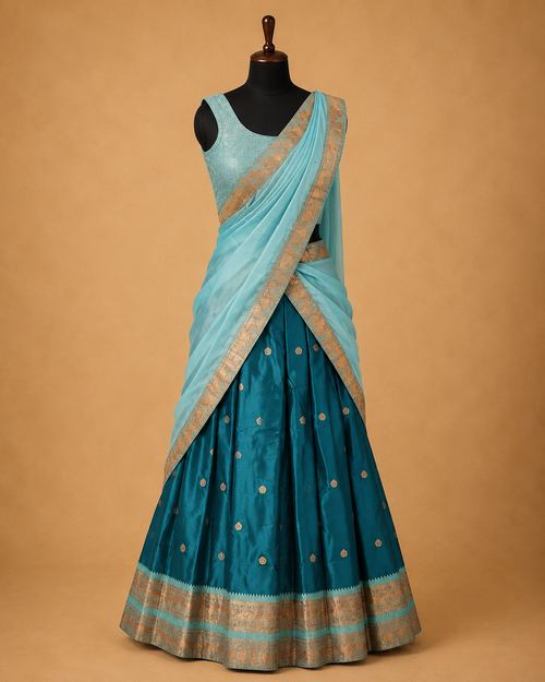 Designer silk saree collection at Chandra Boutique